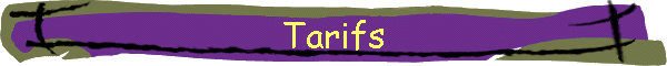 Tarifs